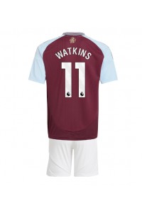 Aston Villa Ollie Watkins #11 Babytruitje Thuis tenue Kind 2024-25 Korte Mouw (+ Korte broeken)